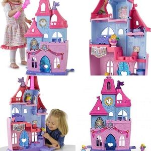 Like new Fisher Price Little People Disney Princess Castle